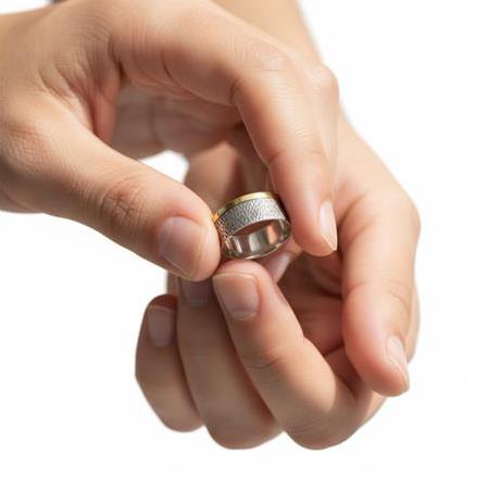 El İşi Ağaç Kabuğu Desenli Erkek Gümüş Alyans